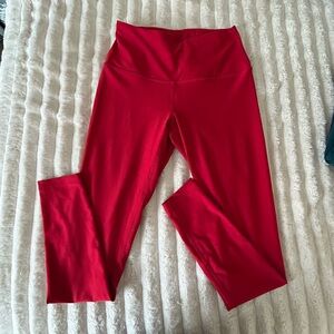 Women’s Red Leggings